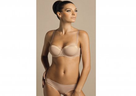Laura Biagiotti korzetová Push up podprsenka 702 B tělová